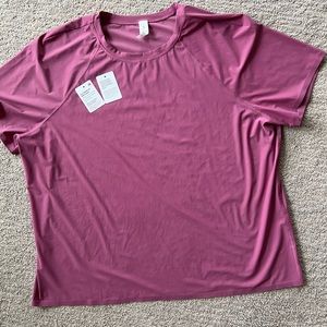 LULULEMON SUN SHELTER Short Sleeve Rash Guard Top